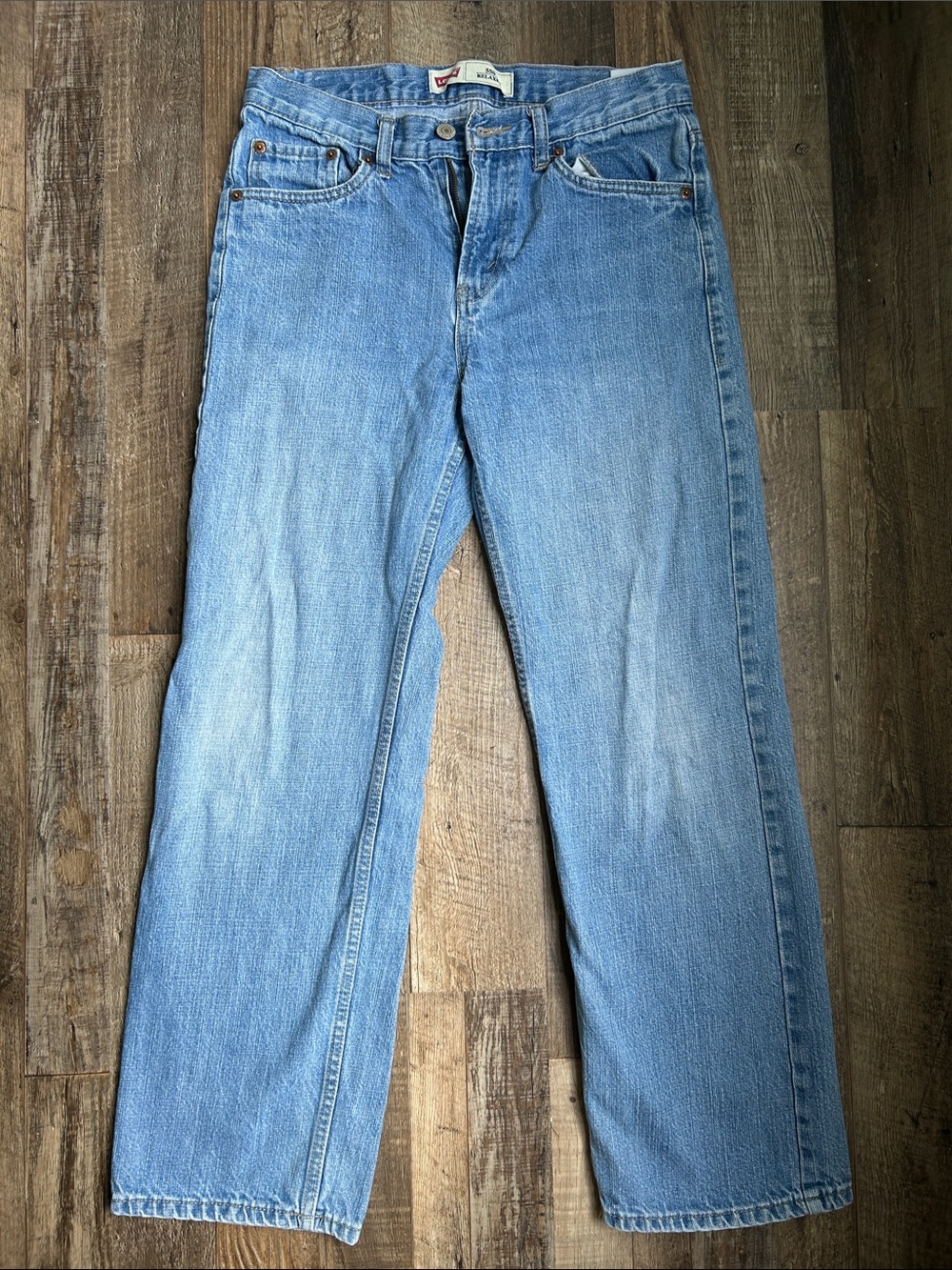Levi’s 550s Light Blue Relaxed Fit Jeans